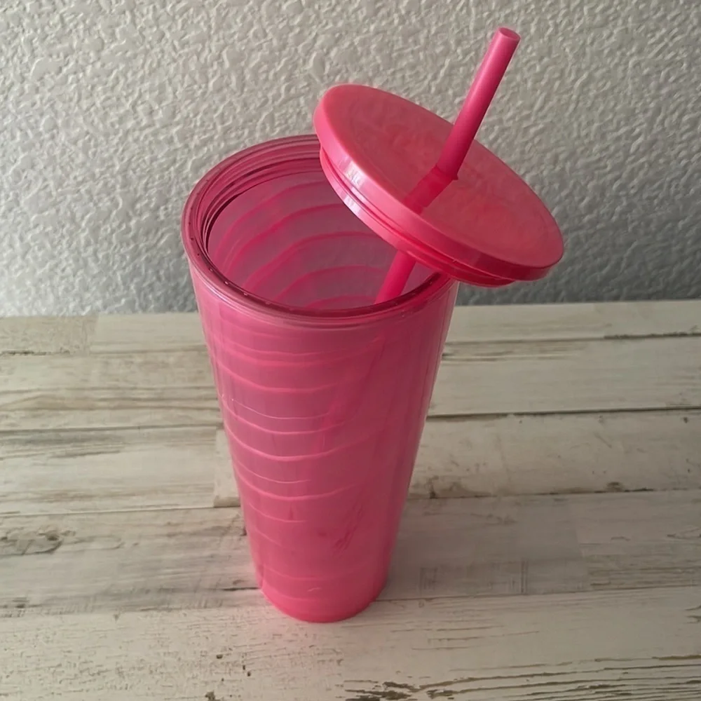 Starbucks Bubble Gum Marble Venti 24oz Cold Cup Tumbler.